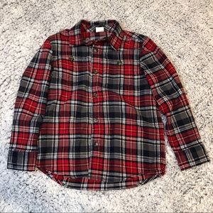 Gymboree Boys S (5T-6T) Plaid Button Down Shirt